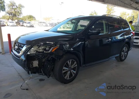 2017 Nissan Pathfinder Sv from USA, damaged, VIN 5N1DR2MN2HC623442